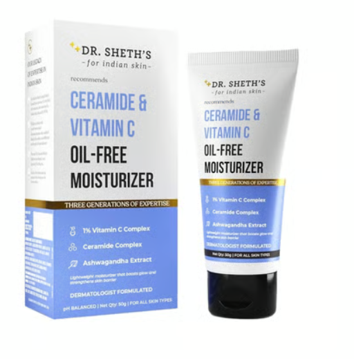Dr. Sheth's Ceramide & Vitamin C Oil-Free Moisturizer